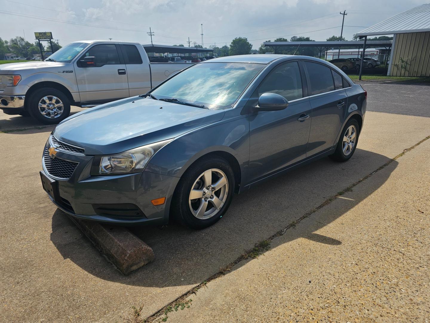 2012 BLUE Chevrolet Cruze 1LT (1G1PF5SC8C7) with an 1.4L L4 DOHC 16V TURBO engine, 6-Speed Automatic transmission, located at 533 S Seven Points BLVD, Seven Points, TX, 75143, (430) 255-4030, 32.313999, -96.209351 - Photo#0